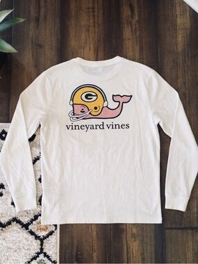 Vineyard Vines Greenbay Packers Long Sleeve | L